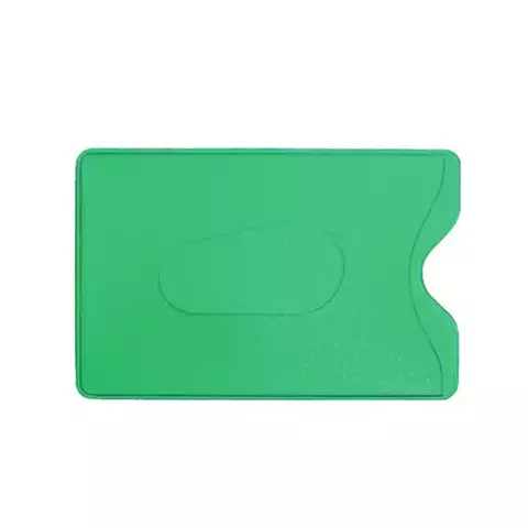Обложка-карман для карт и пропусков ДПС 64*96 мм. ПВХ зеленый