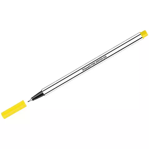 Ручка капиллярная Luxor "Fine Writer 045" желтая 08 мм.
