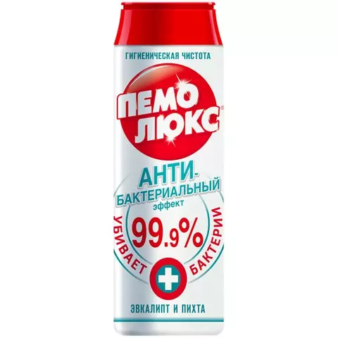 Средство чистящее Пемолюкс "Сода 5 Extra. антибактериальный" порошок 480 г