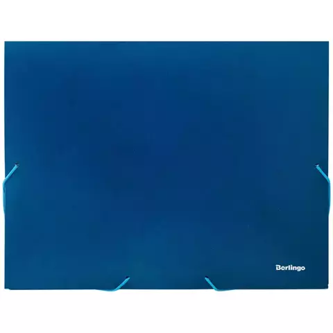 Папка-короб на резинке Berlingo А4 30 мм. 700 мкм. синяя