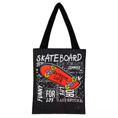 Сумка-шоппер ArtSpace"Skate" 31*39 см. с карманом