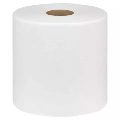 Полотенца бумажные в рулонах OfficeClean Professional 2-слойные 180 м/рул. ЦВ белые