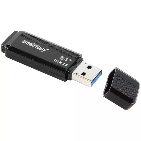 Память Smart Buy "Dock" 64GB USB 3.0 Flash Drive черный