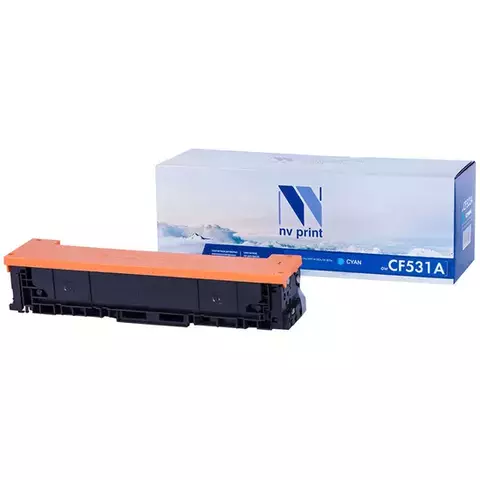 Картридж совм. NV Print CF531AC голубой для HP Color LaserJet Pro M180n/M181fw (1100 стр.)