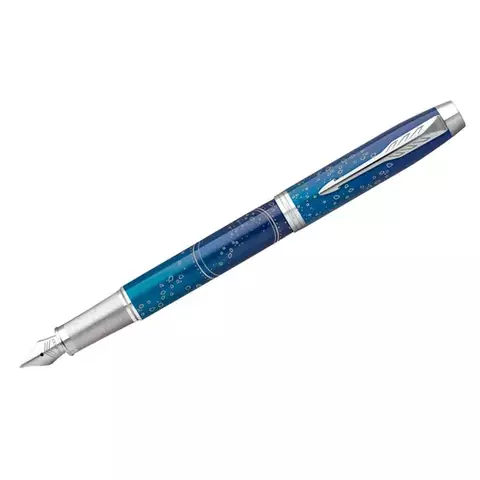 Ручка перьевая Parker "IM Special Edition Submerge" синяя 08 мм. подарочная упаковка