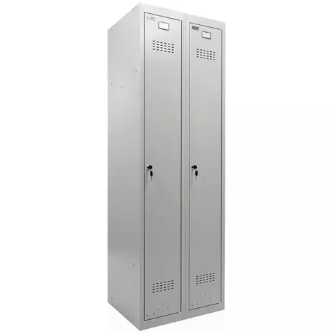 Шкаф для раздевалок модульный Практик ML-21-60 (ML-11-30+ML-01-30) 1830*600*500 2 секции