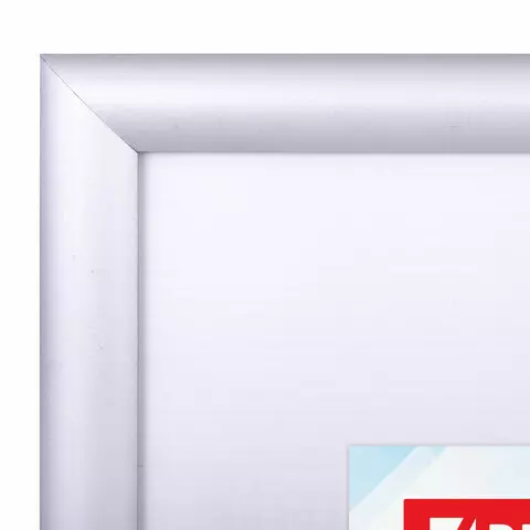 Рамка настенная с "клик"-профилем А3 (297х420 мм.) алюминиевый профиль Brauberg "Extra"