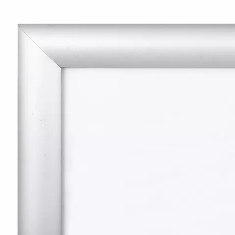 Рамка настенная с "клик"-профилем А2 (420х594 мм.) алюминиевый профиль Brauberg "Extra"