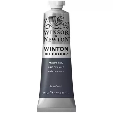Краска масляная художественная Winsor&Newton "Winton" 37 мл. туба серый Пэйнес