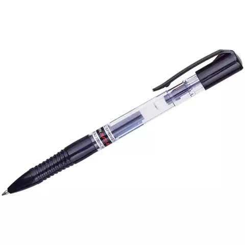 Ручка гелевая автоматическая Crown "Auto Jell" черная 07 мм.