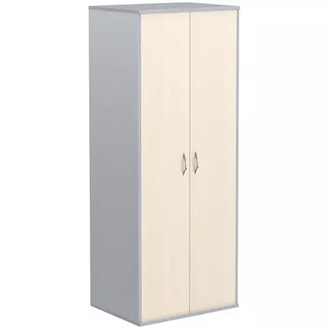 Шкаф для одежды двухдверный Skyland Imago/Клен Металлик 770*580*1975 ГБ-2
