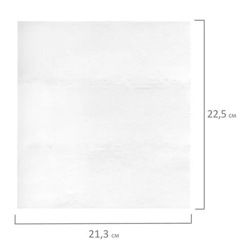 Полотенца бумажные 200 шт. Laima (H2) ADVANCED 2-слойные белые комплект 21 пачка 225х213 Z-сложение