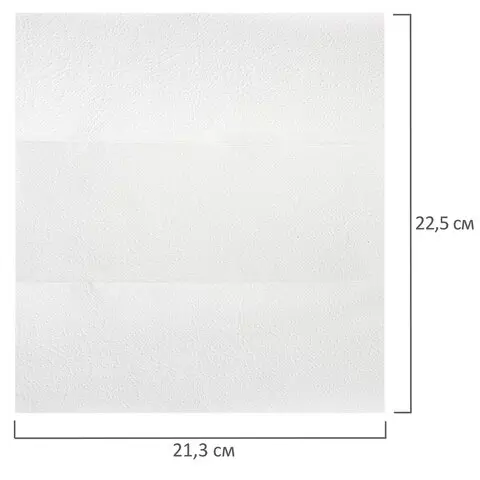 Полотенца бумажные 200 шт. Laima (H2) PREMIUM 2-слойные белые комплект 21 пачка 225х213 см. Z-сложение