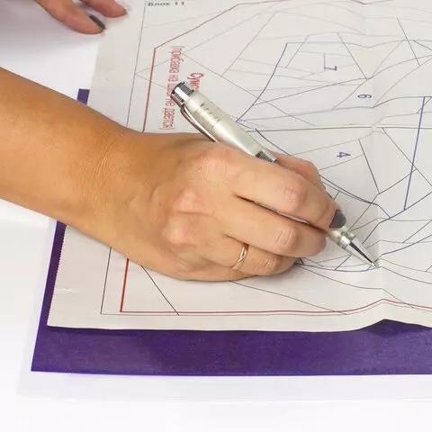 Бумага копировальная (копирка) фиолетовая А4 50 листов Brauberg Art "Classic"