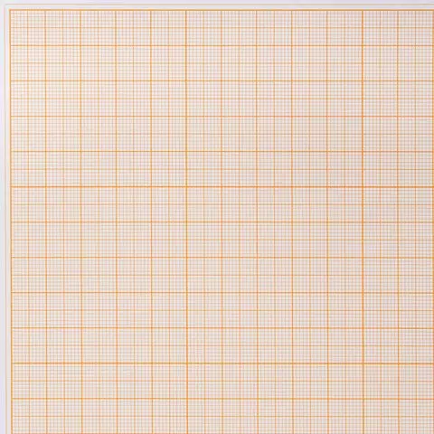 Бумага масштабно-координатная (миллиметровая) скоба А3 оранжевая 8 листов 65г./м2 Staff