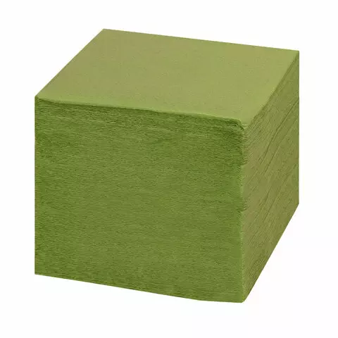 Салфетки бумажные 400 шт. 24х24 см. "Big Pack" зелёные 100% целлюлоза Laima