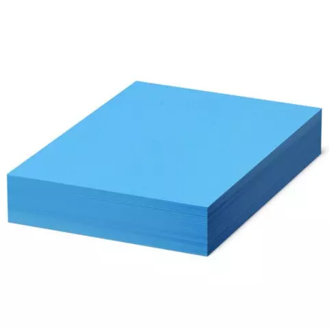 Бумага цветная Brauberg А4 80г./м2 500 л. интенсив синяя для офисной техники