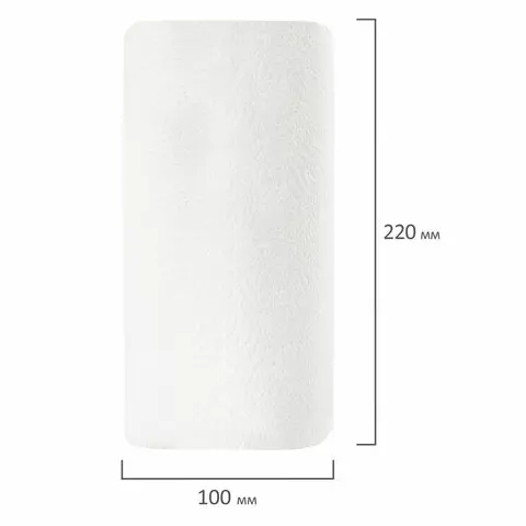 Полотенца бумажные бытовые спайка 2 шт. 2-х слойные (2х30 м) Laima 22х23 см. белые