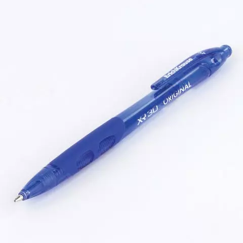 Ручка шариковая автоматическая Erich Krause "XR-30" синяя корпус синий узел 07 мм.