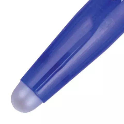 Ручка стираемая гелевая с грипом Pilot "Frixion" синяя корпус синий узел 07 мм.