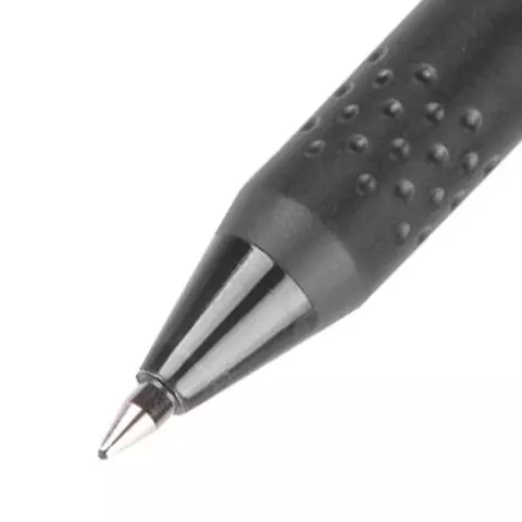 Ручка стираемая гелевая с грипом Pilot "Frixion" черная корпус черный узел 07 мм.