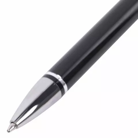 Ручка-стилус Sonnen для смартфонов/планшетов синяя корпус черный серебристые детали линия письма 1 мм.