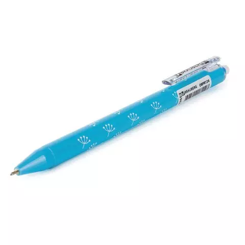 Ручка шариковая масляная автоматическая Brauberg "FRUITY RS" синяя узел 07 мм.