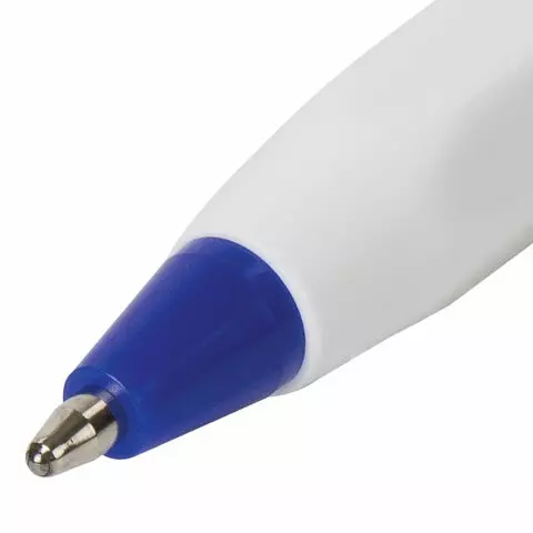 Ручка шариковая Юнландия "ШКОЛЬНАЯ" синяя длина письма 2000 м. узел 1 мм.
