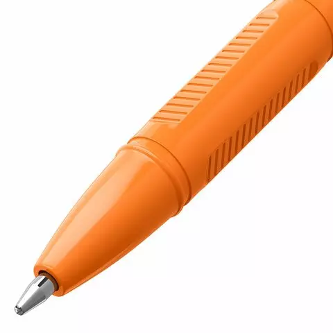 Ручки шариковые Brauberg "ULTRA ORANGE" синие набор 10 шт. корпус оранжевый узел 07 мм.