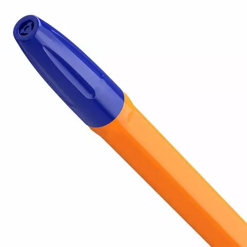 Ручки шариковые Brauberg "ULTRA ORANGE" синие набор 10 шт. корпус оранжевый узел 07 мм.