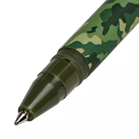 Ручка шариковая Brauberg SOFT TOUCH STICK "KHAKI" синяя мягкое покрытие узел 07 мм.