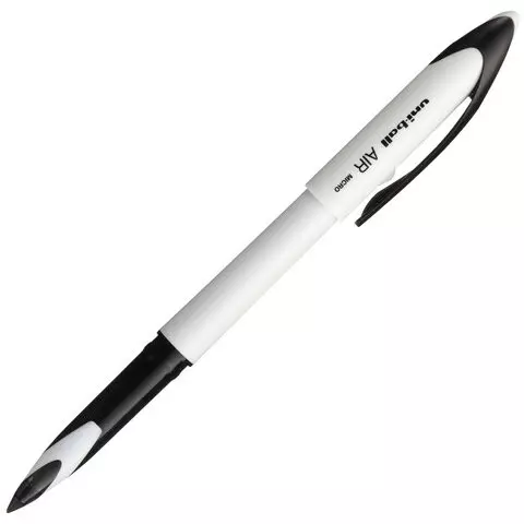 Ручка-роллер Uni-Ball "AIR Micro" синяя корпус белый узел 05 мм. линия 024 мм.