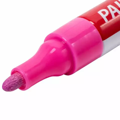 Маркер-краска лаковый Extra (paint marker) 4 мм. розовый УСИЛЕННАЯ НИТРО-ОСНОВА Brauberg