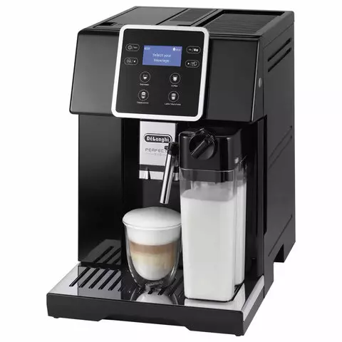 Кофемашина DELONGHI Perfecta Evo ESAM420.40.B 1450 Вт объем 14 л. автоматический капучинатор