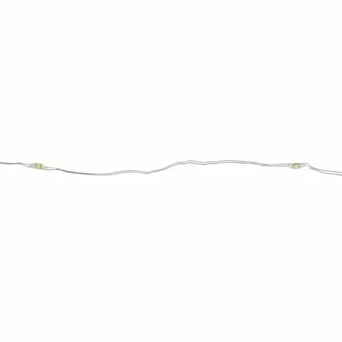 Электрогирлянда-нить комнатная "Роса" 2 м. 20 LED холодный белый свет на батарейках Золотая Сказка