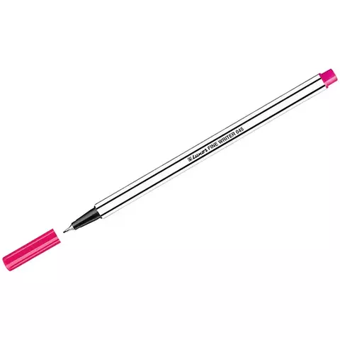 Ручка капиллярная Luxor "Fine Writer 045" розовая 08 мм.
