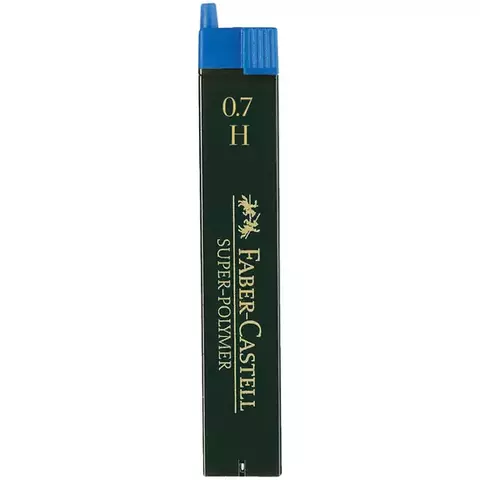 Грифели для механических карандашей Faber-Castell "Super-Polymer" 12 шт. 07 мм. H