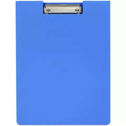 Папка-планшет с зажимом OfficeSpace А4 1800 мкм. пластик (полифом) синий