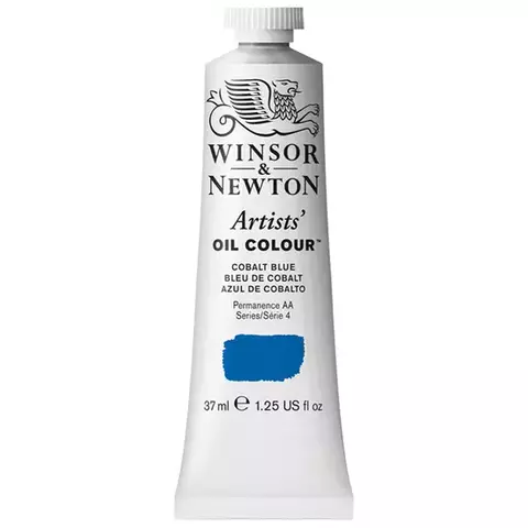 Краска масляная профессиональная Winsor&Newton "Artists Oil" 37 мл. синий кобальт