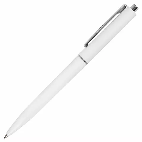 Ручка шариковая автоматическая Brauberg X17 WHITE синяя корпус белый стандартный узел 07 мм. линия письма 05 мм.