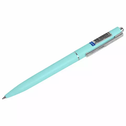 Ручка шариковая автоматическая Brauberg X17 PASTEL синяя стандартный узел 07 мм. линия письма 05 мм.