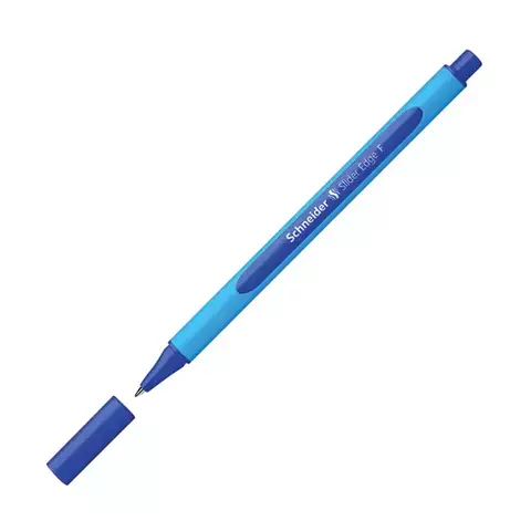 Ручка шариковая Schneider "Slider Edge F" синяя 08 мм. трехгранная