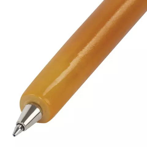 Ручка фигурная "ПОНЧИКИ" синяя 4 дизайна ассорти линия письма 05 мм. дисплей Brauberg