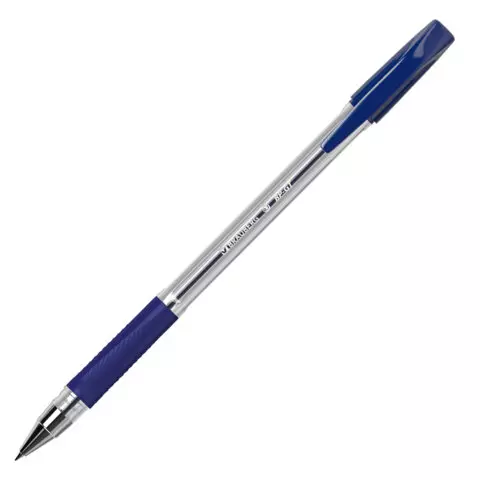 Ручки шариковые Brauberg "BP-GT" набор 10 шт. синие стандартный узел 07 мм. линия письма 035 мм. блистер