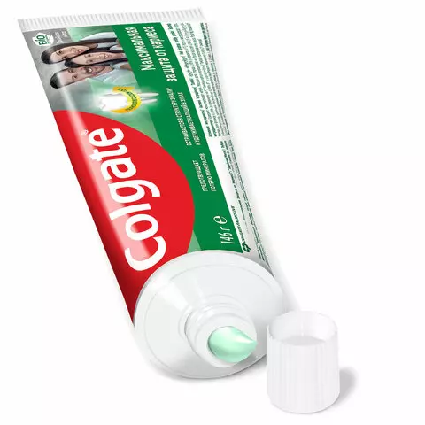 Зубная паста 100 мл. COLGATE "Двойная мята" защита от кариеса с фторидом и кальцием