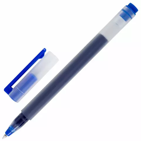 Ручки гелевые Brauberg "X-WRITER 1800" увеличенная длина письма 1 800 м. синие комплект 10 шт. стандартный узел 05 мм.