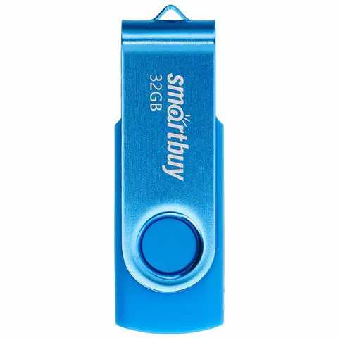 Флеш-диск 32 GB SMARTBUY Twist USB 2.0 синий