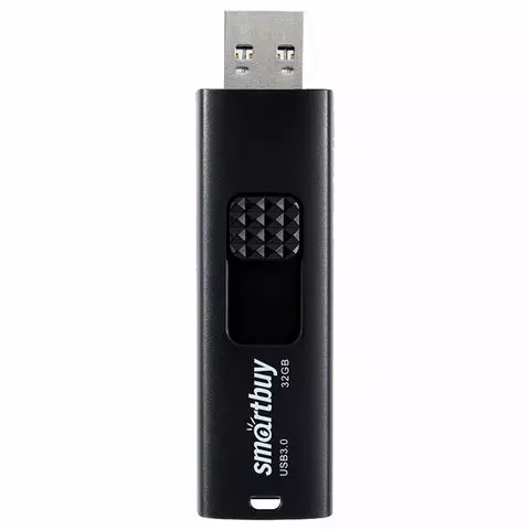 Флеш-диск 32 GB SMARTBUY Fashion USB 3.0 черный