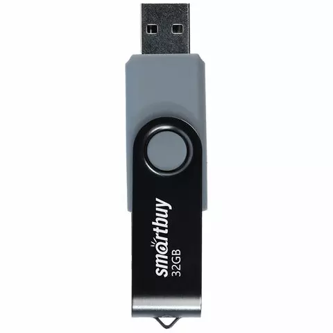 Флеш-диск 32 GB SMARTBUY Twist USB 2.0 черный