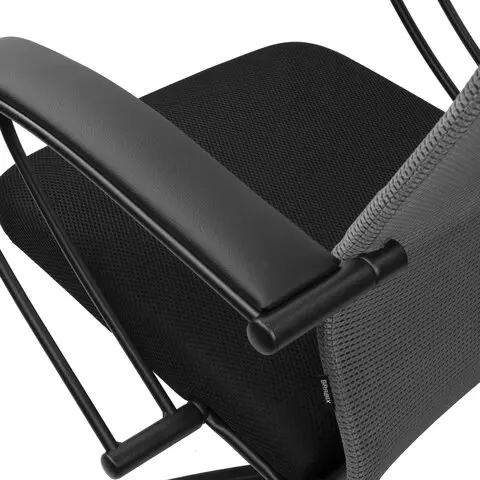 Кресло BRABIX PREMIUM "Ultimate EX-800" пластик плотная двойная сетка Х2 черное/серое